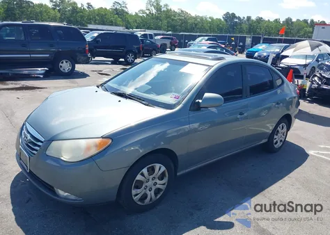 2010 Hyundai Elantra Gls z USA, uszkodzony, nr VIN KMHDU4AD5AU952996